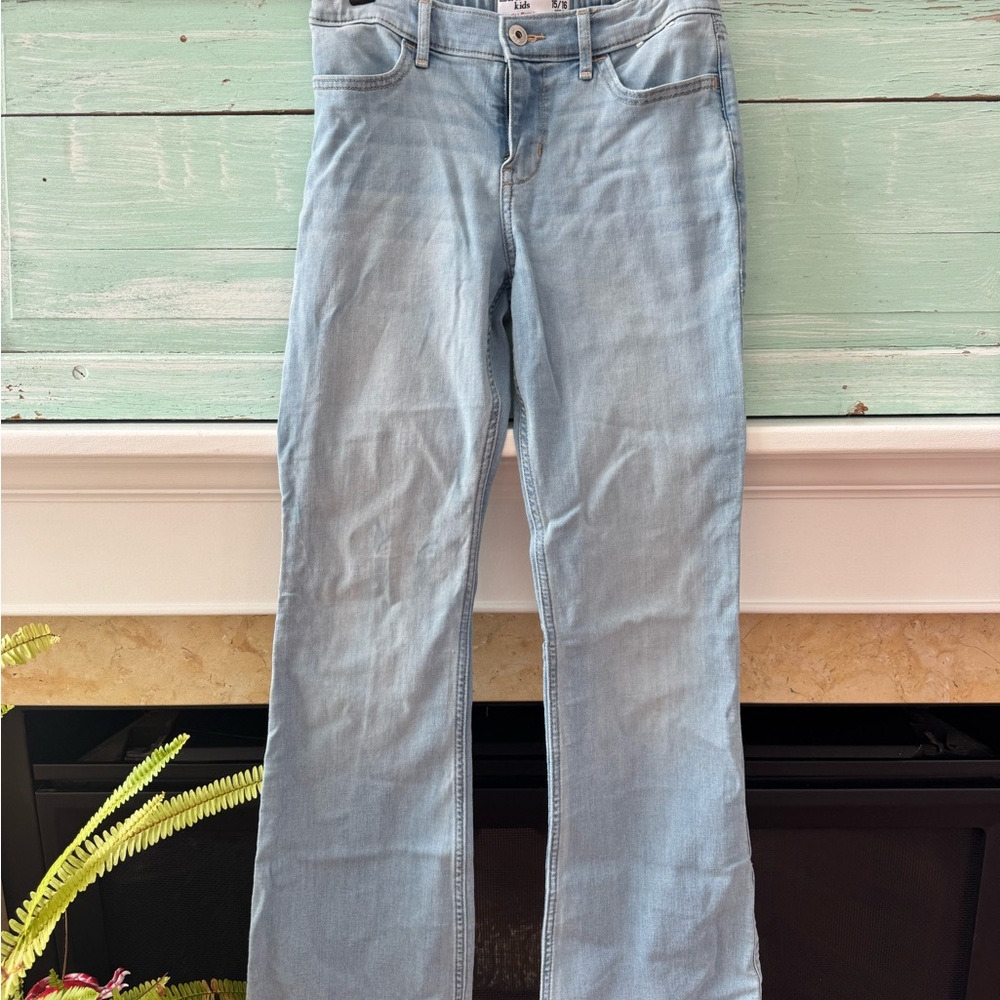 Abercrombie Kids Light Blue Flare Jeans
